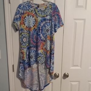 Ashley Blue Women's High Low Dress - Multicolor